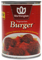 Vegetarian Burger (case of 12)-15 oz